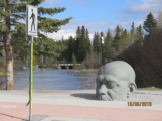 Big Head Sculpture